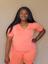 Basic Coral Top